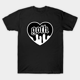 Bleeding Gothic Heart T-Shirt